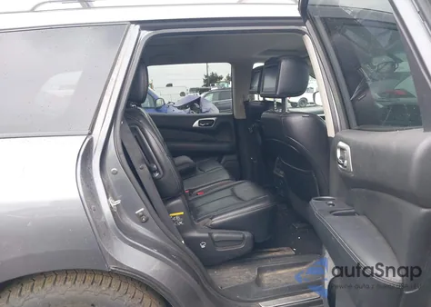 2017 Nissan Pathfinder Platinum from USA, damaged, VIN 5N1DR2MM1HC610382